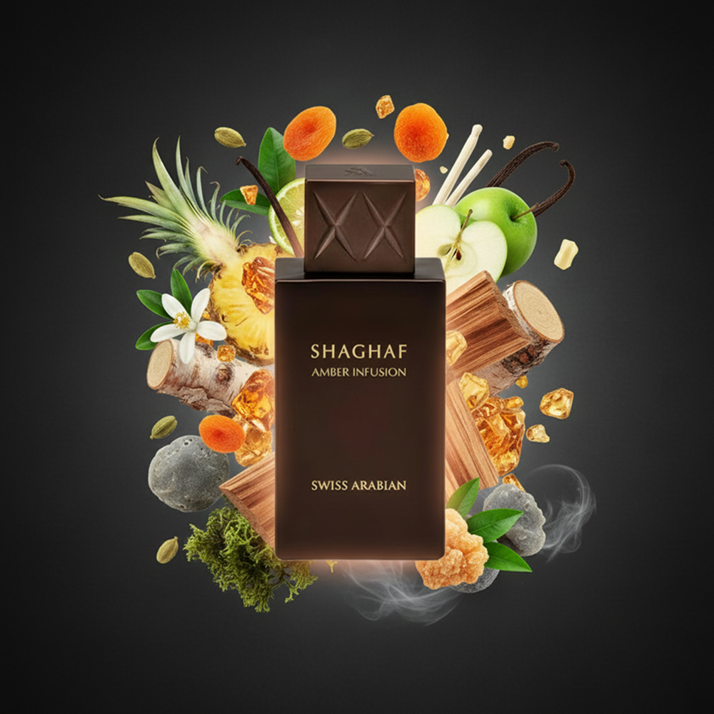 Swiss Arabian Shagaf Amber Infusion Extrait De Parfum